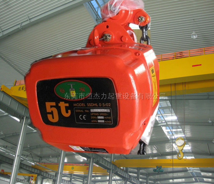 惠州5吨台升电动葫芦